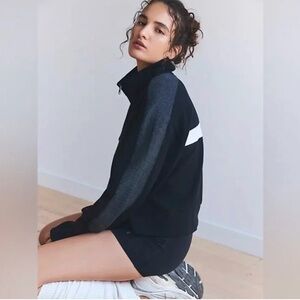 Free people movement zipper sweat shirt size small